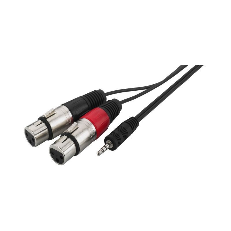 Monacor MCA-129J Kabel połączeniowy audio, 1m